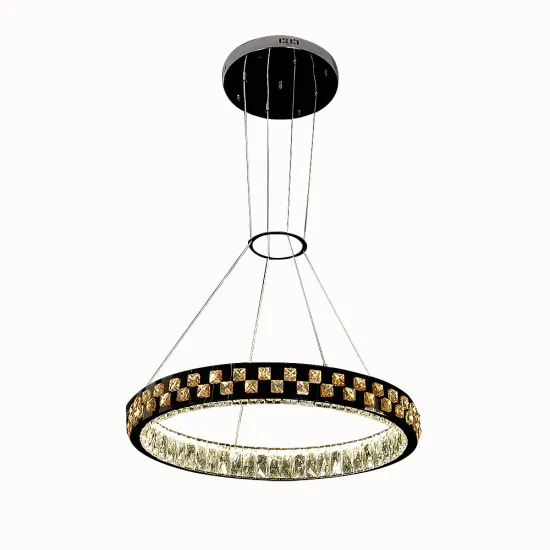 fancy colorful chandeliers simple crystal led light