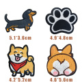 Animal Embroidery Patches Cute Dog Iron Patches