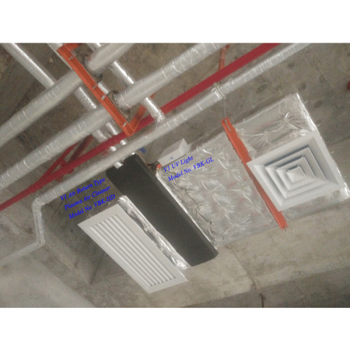 รับประกันคุณภาพ UV tio2 catalyst Air Cleaner Duct AHU Central Air Con