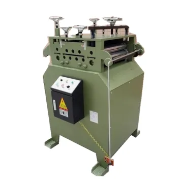 Pipe Straightening Machine | Coil Straightening Leveling Machine for Hardware Production