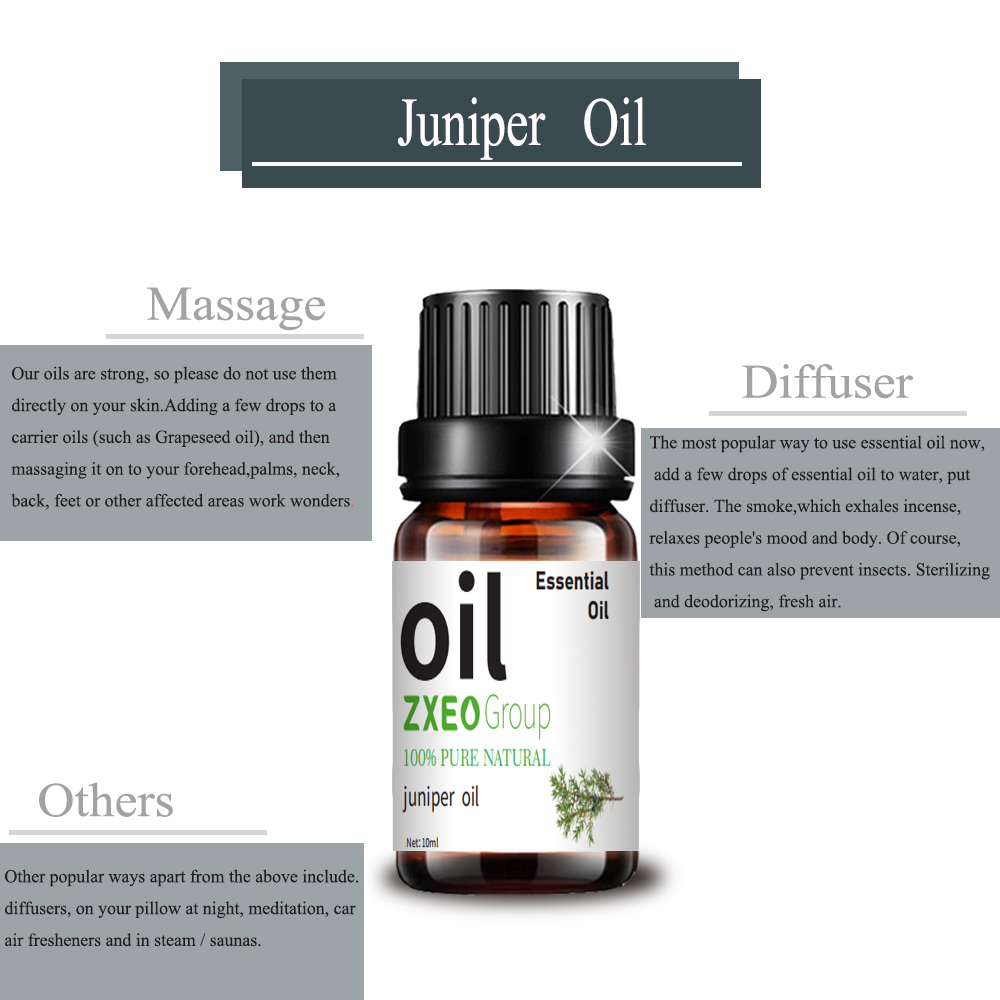 100% Pure Juniper Oil Extract Juniper Berry Essential Oil