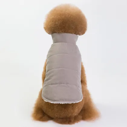 Warm pet dog jacket small for snow