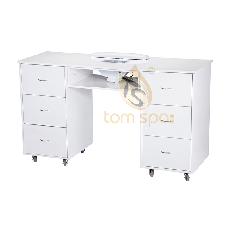 Nail Technician Table Modern White