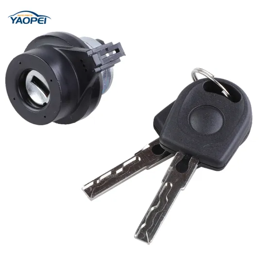 Ignition Lock Cylinder & Switch for Volkswagen New Beetle Fox-EU Polo Transporter (3B0905855H YAOPEI)