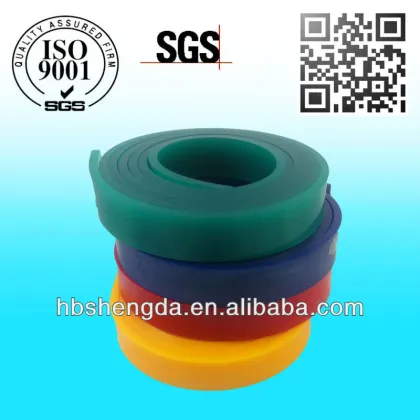 silkscreen rubber squeegee (ROTARY LABEL PRINTERS LIKE GALLUS)
