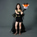 Máscara de cosplay de PVC infantil fofa deer fox