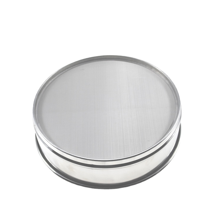 New Condition 200mm Diameter 304 Stainless Steel Test Sieve Core Chemical Metallurgical Ore Testing Wire Mesh Making Machines