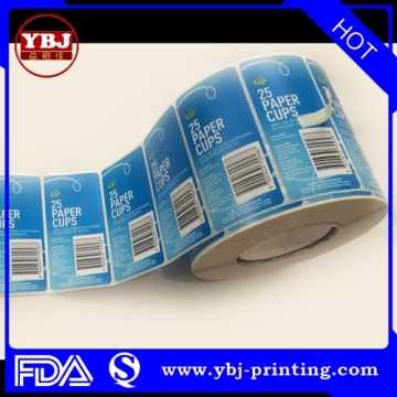 Adhesive Round Paper StickerCompany Logo Printed,Roll CircleSticker Printing,Custom Waterproof Roll Shaped Round Paper Sticker