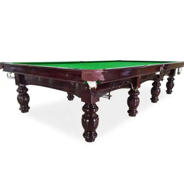 2023 Sıcak Satış Profesyonel Masif Ahşap 12ft Snooker bilardo masası