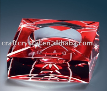 glass ashtray