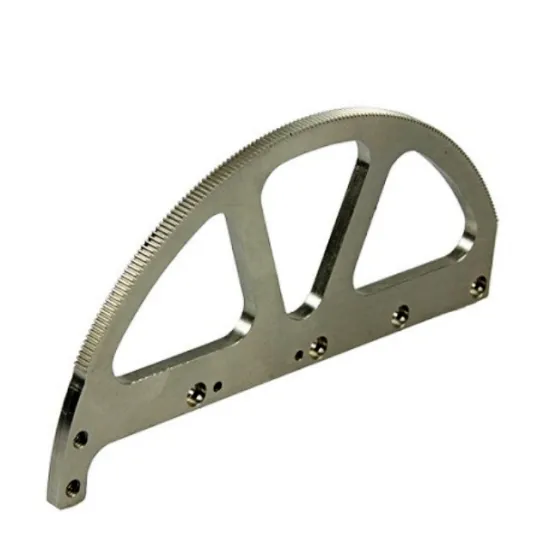 High precision custom Circular sector Gear Fan shaped sector Gear