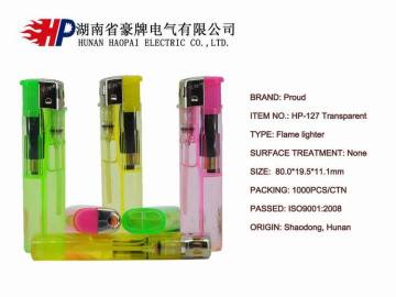 Hunan Wholesale Custom Refill Flame Lighter with Brands
