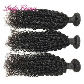 Wholesale pixel curly human hair extensions,raw virgin hair unprocessed Peruvian hair