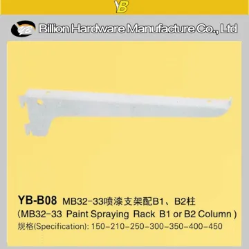 Factory glass hanging bracket glass shelf brackets