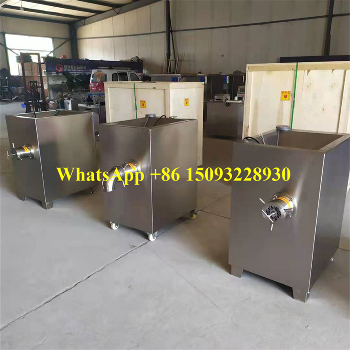 Low-Priced Stainless Steel Electric Meat Crusher and Mincer for Frozen Butter and Fish