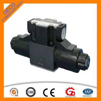battery hydraulic poppet solenoid operated valve
