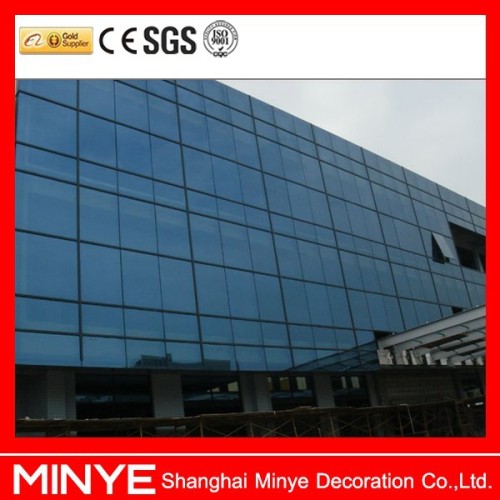 Skyscraper Aluminum Glass Curtain Wall/invisible Aluminum Glass Wall