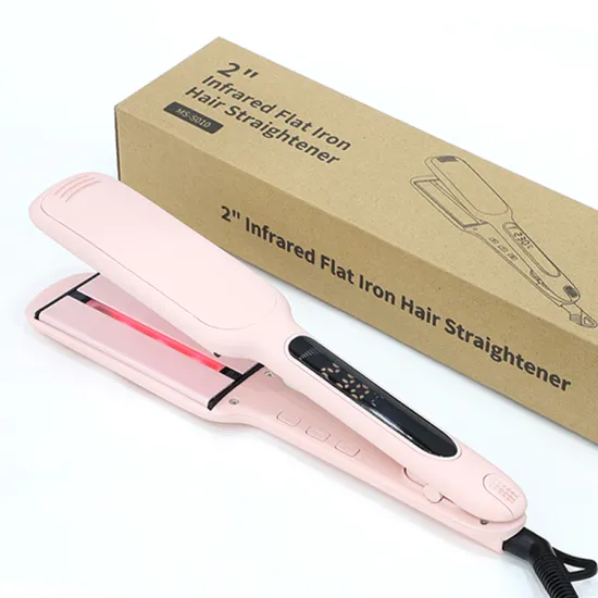 Professional Infrared Flat Iron: Hot Styler Tools Pro Infrared Hair Straightening Iron