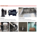 Commercial Popsicle Making Ice Lolly roestvrijstalen machine
