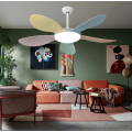 Color ceiling lamp fan for home