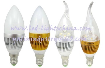 E14 LED candle lamp, led candle bulb light for chandelier