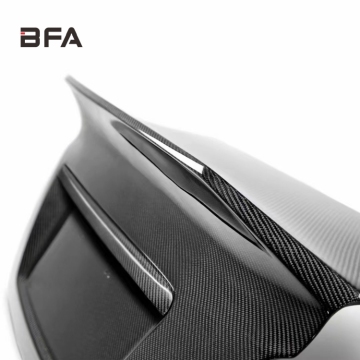 Subaru WRX Carbon Fiber Upgrade Kit: Tailbox Cover, Front Bumper, and Fender