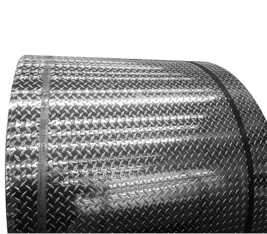 embossed/checkered aluminum coil&roll with lower price