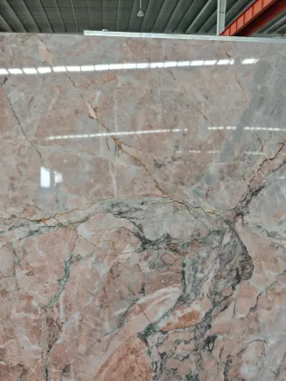 Polished Four Seasons Spring sintered stone porcelain slab