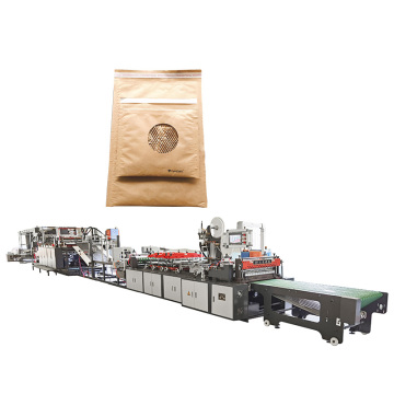 Environmental Brown Mesh Paper Express Bag Machine