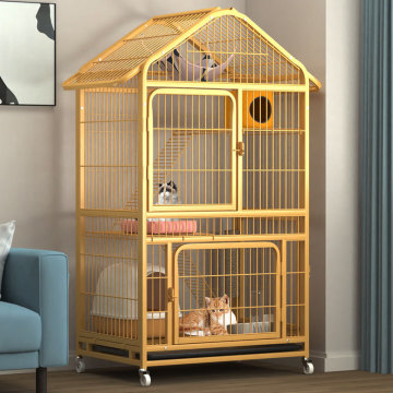 Multi-functional high-capacity cat villa