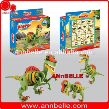 3D animal puzzle 3D puzzle dinosaur puzzle raptor toy