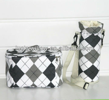 PE cooler bag for frozen food & bottle bag for keep the foods' warm