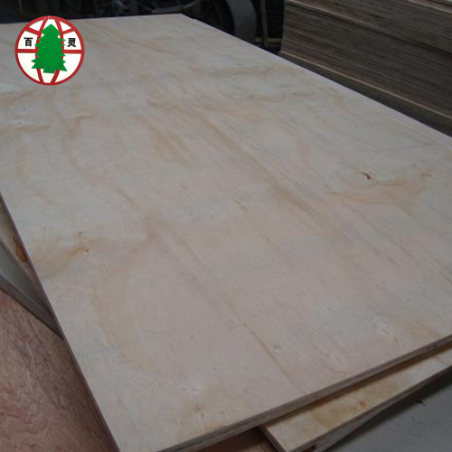 One time hot press pine plywood for construction