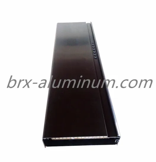Black Anodized Aluminum Alloy Window Door Frame