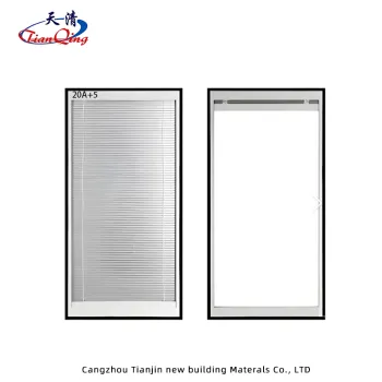Lightweight Low-E Single Glaze Electric Blind Window