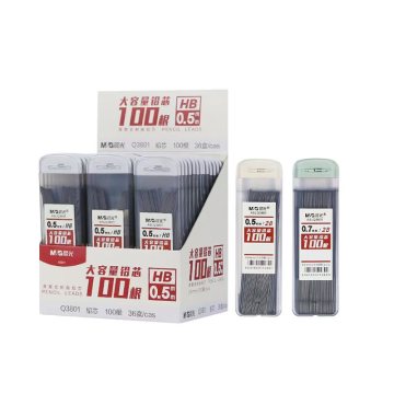 M &amp; G100PC Μεγάλη χωρητικότητα αυτόματο μολύβι Επαναπλήρωση 0,5/0,7mm Unbreakable