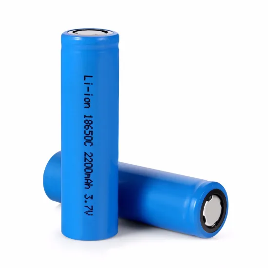 Flat Top 18650 2200mAh 3.7V Li-ion Rechargeable Battery