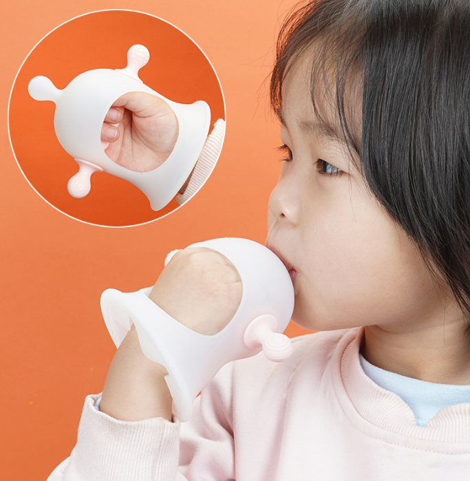 Never Drop Silicone Teether Teehing Toy