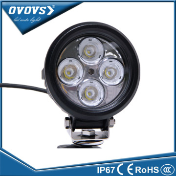 OVOVS 4 Eyes Round 12V 40w Led Work Light with Special Mounting Bracket