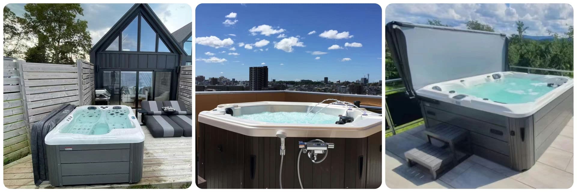 outdoor hot tub