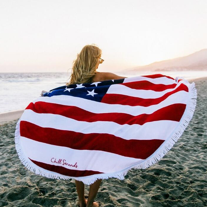 100% cotton beach towel