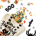 Túi đựng vải in logo in halloween tùy chỉnh