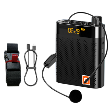 Portable Rechargeable Mini Wireless Microphone Loudspeaker for Classroom Teachers