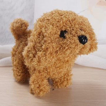 Walking Teddy Solid Puppy Sound Doll Toy