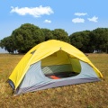 Doppeldecke selbst gebautes Zelt