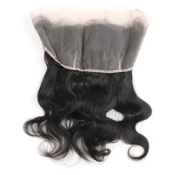YF Virgin Brazilian Swiss Lace Frontal Closure 13X4 13X6 Body Wave Frontals From Ear To Ear Bleached Knots