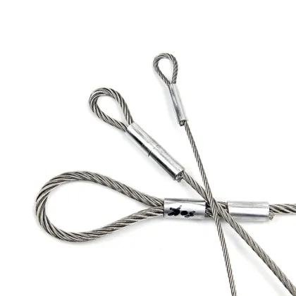 Wire rope cable sling for lifting