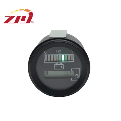 Digital coulomb meter voltage and hour meter