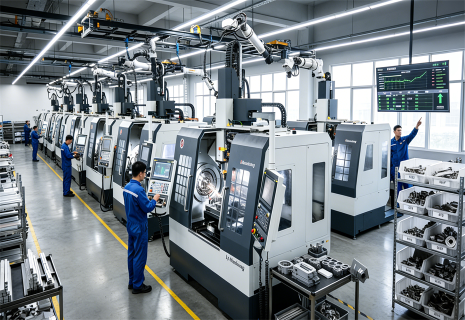 CNC machining equipment and machining capacity