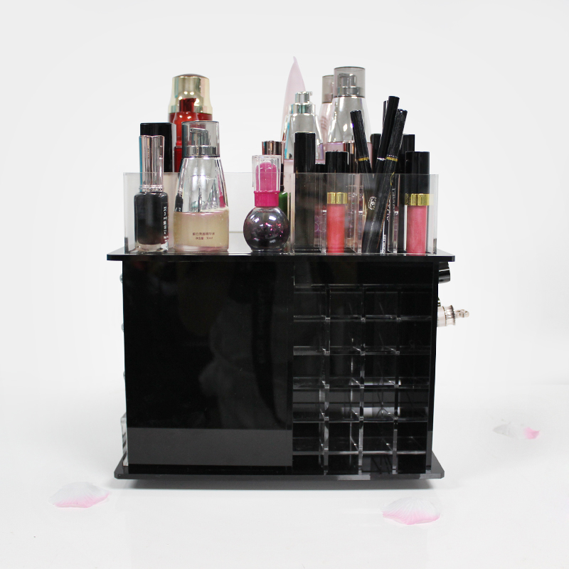 Black Cosmetic Organizer